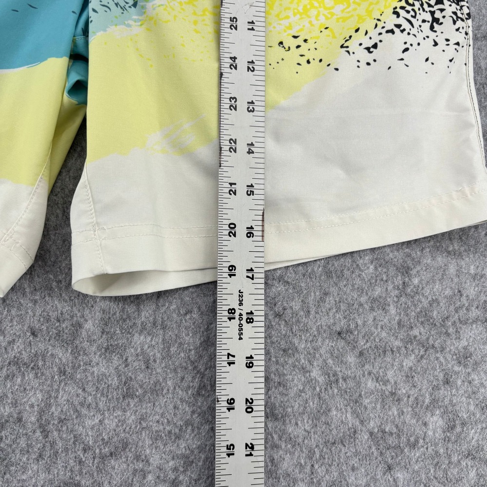 Chubbies Mens Swim Trunks Small 7 Inch Inseam Multicolor Brushstroke Black Teal - Picture 4 of 11